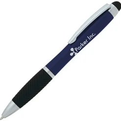 Evantide Light-Up Logo Stylus Twist Pen - Metallic