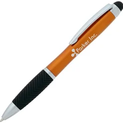 Evantide Light-Up Logo Stylus Twist Pen - Metallic