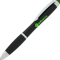 Evantide Light-Up Logo Stylus Twist Pen - Black - 24 hr