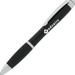 Evantide Light-Up Logo Stylus Twist Pen - Black - 24 hr