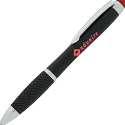 Evantide Light-Up Logo Stylus Twist Pen - Black - 24 hr