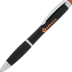 Evantide Light-Up Logo Stylus Twist Pen - Black - 24 hr
