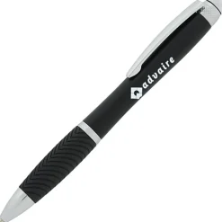 Evantide Light-Up Logo Stylus Twist Pen - Black