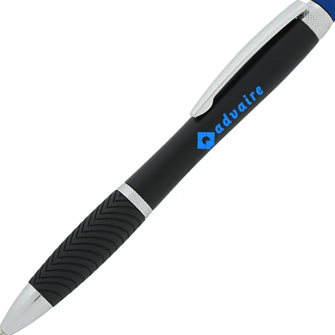 Evantide Light-Up Logo Stylus Twist Pen - Black