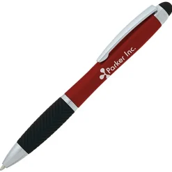 Evantide Light-Up Logo Stylus Twist Pen - Metallic - 24 hr