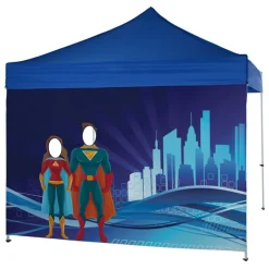 10' Event Tent Interactive Face Cut Out Wall