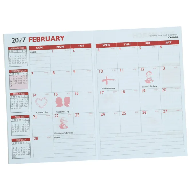 Executive Monthly Planner - Academic