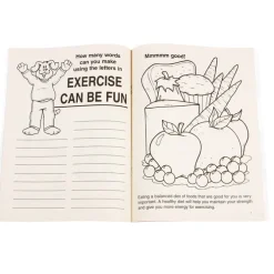 Exercise Can Be Fun Coloring Book - 24 hr