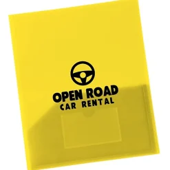 Expandable Twin Pocket Poly Folder - Frost
