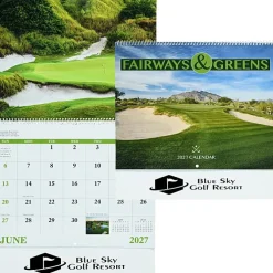 Fairways & Greens Calendar - Spiral