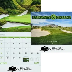 Fairways & Greens Calendar - Stapled
