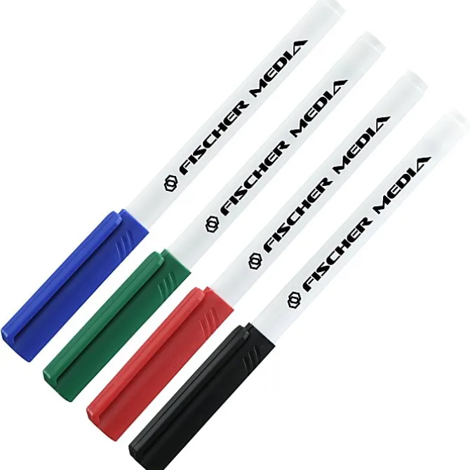 Fine Line Dry Erase Marker - 4 Pack