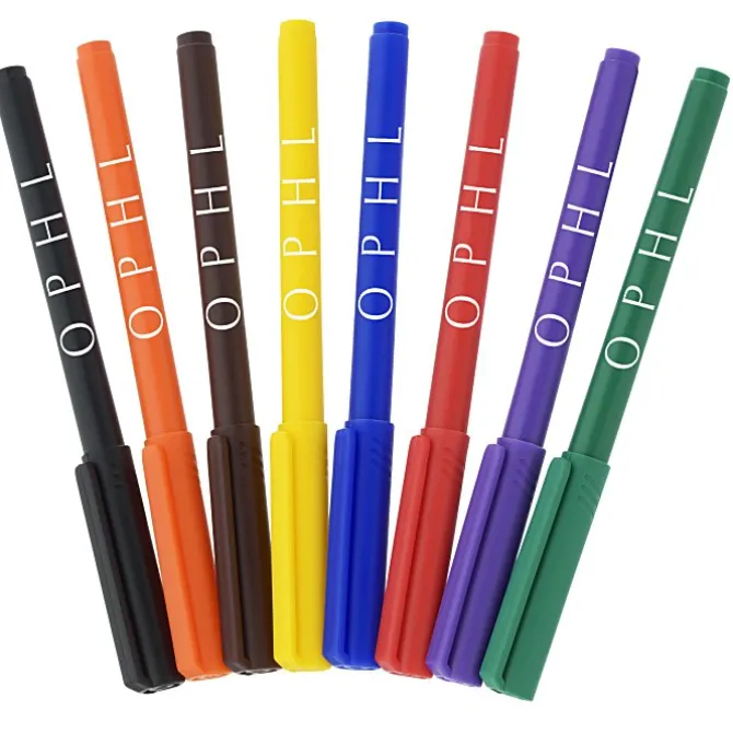 Fine Point Felt Tip Pen Marker - 8 Pack