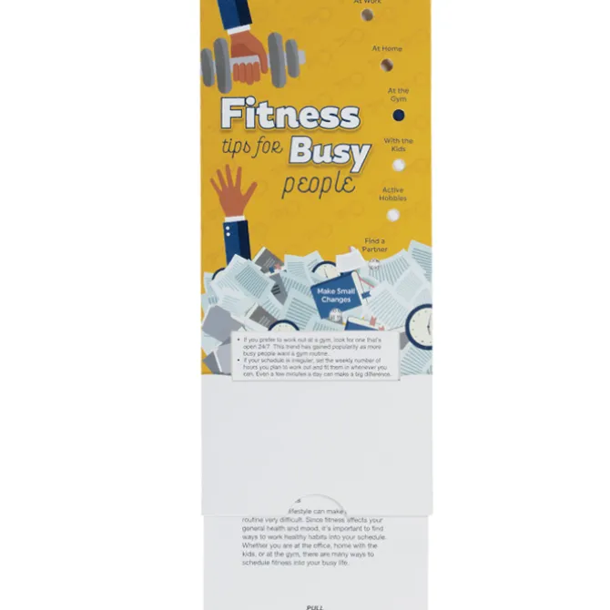 Fitness for Busy People Pocket Slider