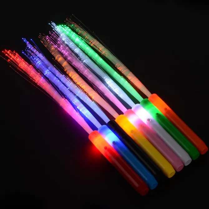 Flashing Fiber Optic Wand - 24 hr