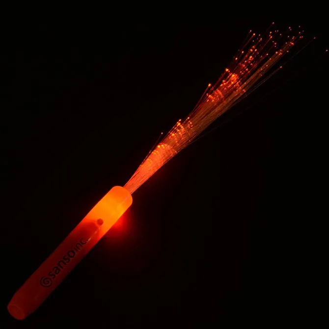 Flashing Fiber Optic Wand - 24 hr