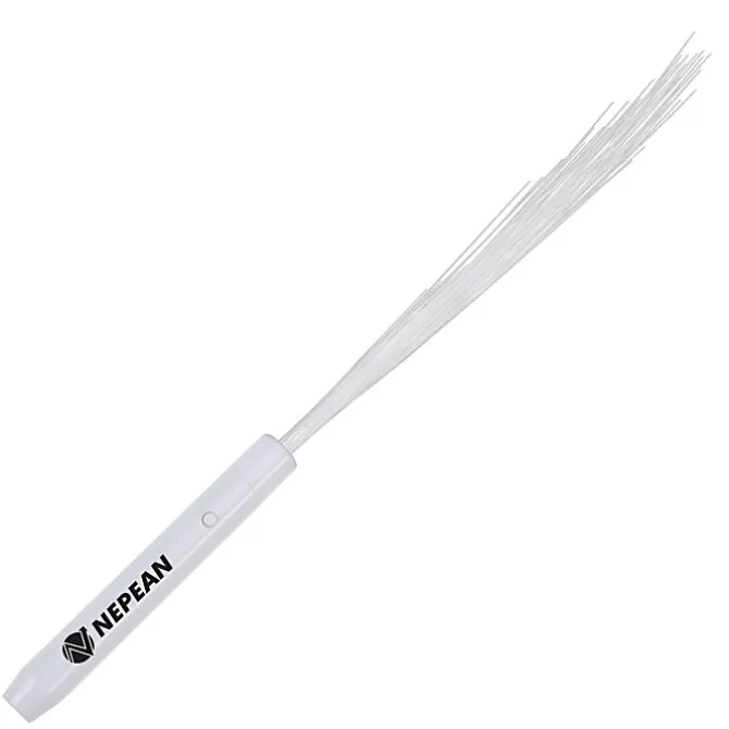 Flashing Fiber Optic Wand - Red, White & Blue - 24 hr