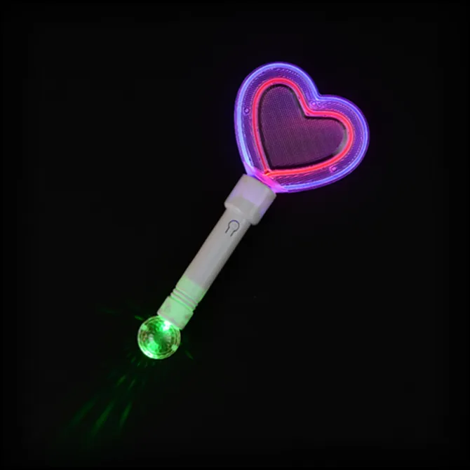 Flashing Heart Wand
