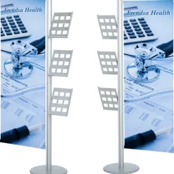 Flex Banner - Single Banner with Literature Rack