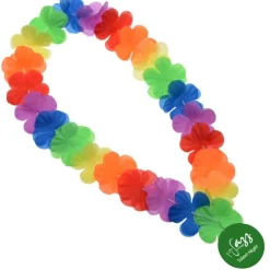 Flower Lei Necklace - Multicolor