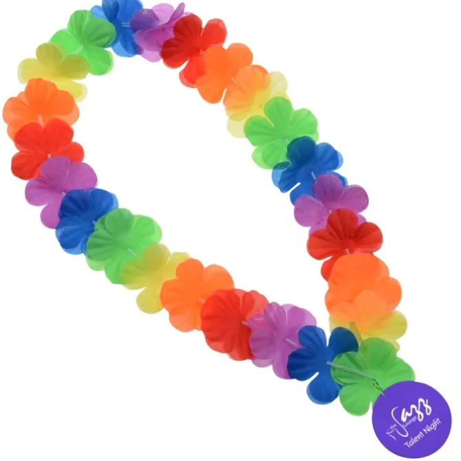 Flower Lei Necklace - Multicolor