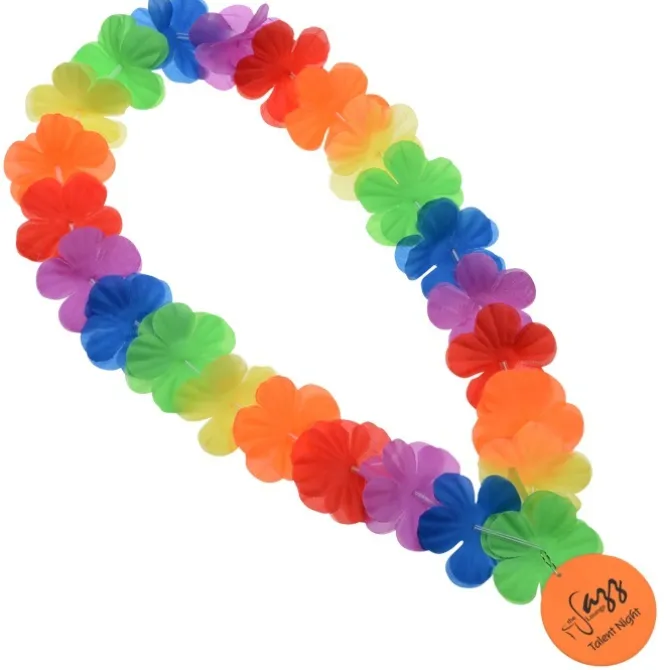 Flower Lei Necklace - Multicolor