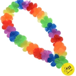 Flower Lei Necklace - Multicolor