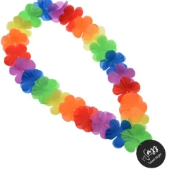 Flower Lei Necklace - Multicolor