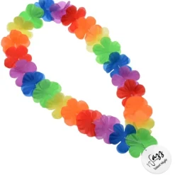 Flower Lei Necklace - Multicolor
