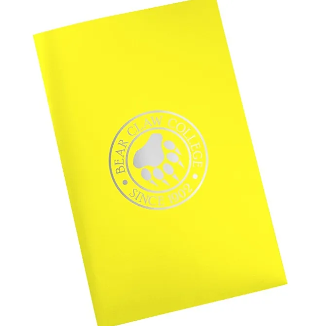 Foil Stamped Legal Pocket Folder - Gloss
