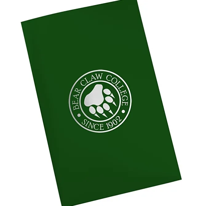 Foil Stamped Legal Pocket Folder - Gloss