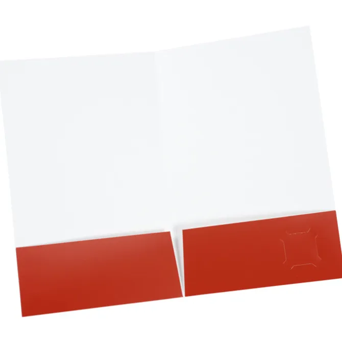 Foil Stamped Legal Pocket Folder - Gloss