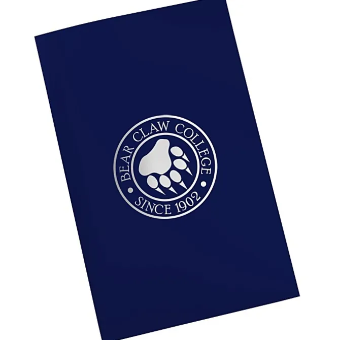 Foil Stamped Legal Pocket Folder - Gloss