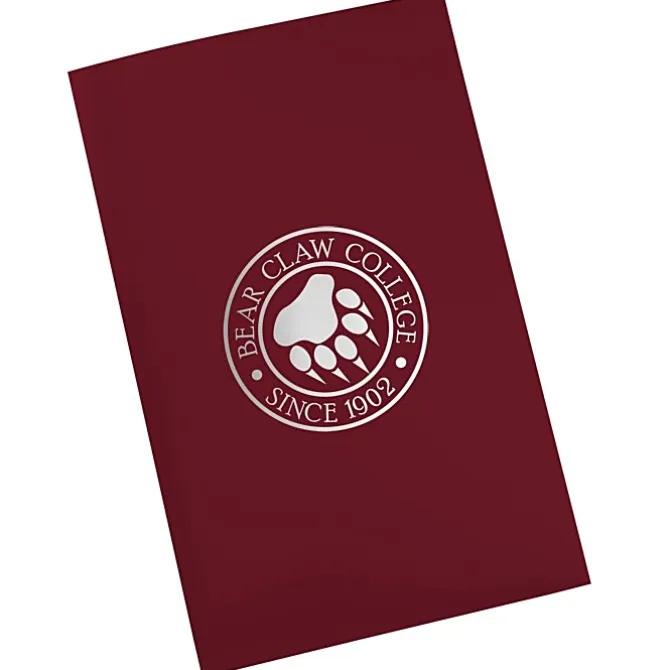 Foil Stamped Legal Pocket Folder - Gloss