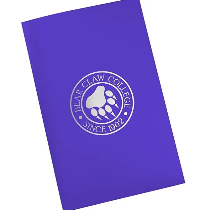 Foil Stamped Legal Pocket Folder - Gloss