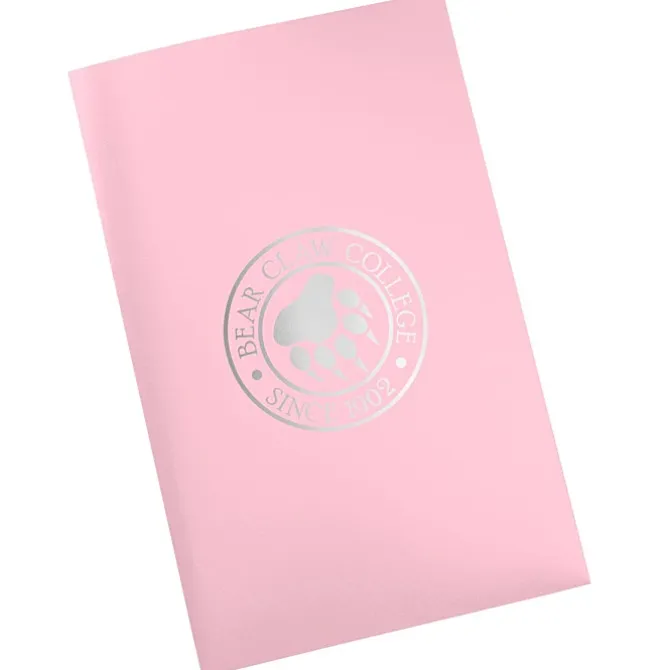 Foil Stamped Legal Pocket Folder - Gloss