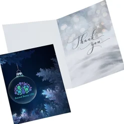 Folded Printed Card - 5 1/2 inches x 4 1/4 inches