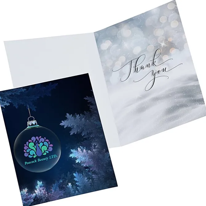 Folded Printed Card - 5 1/2 inches x 4 1/4 inches