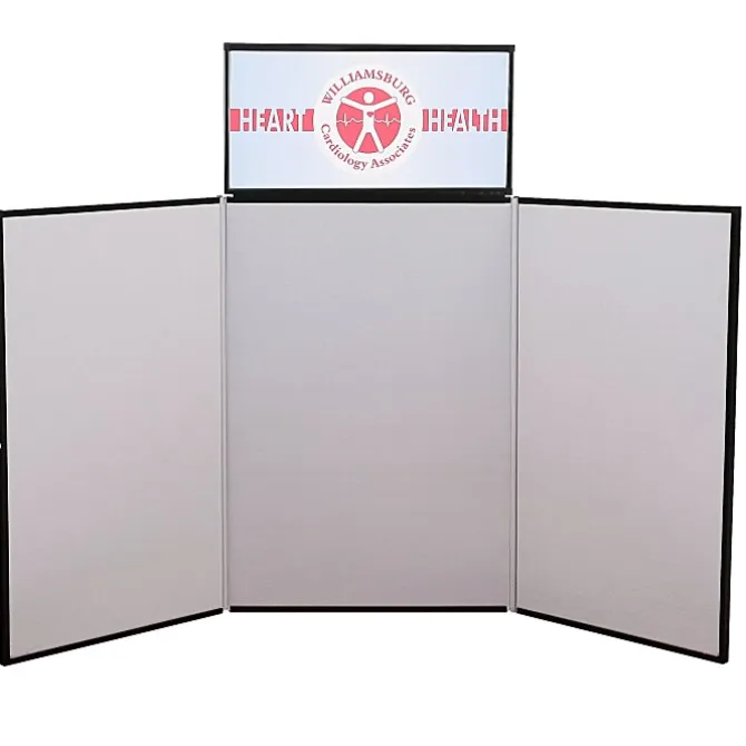 Fold N Go Tabletop Display - 6 feet - Header