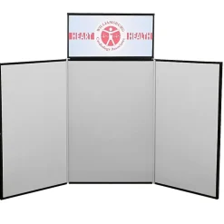 Fold N Go Tabletop Display - 6 feet - Header