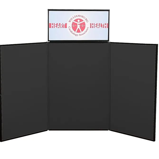 Fold N Go Tabletop Display - 6 feet - Header