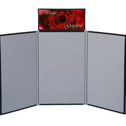 Fold N Go Tabletop Display - 4 feet - Header