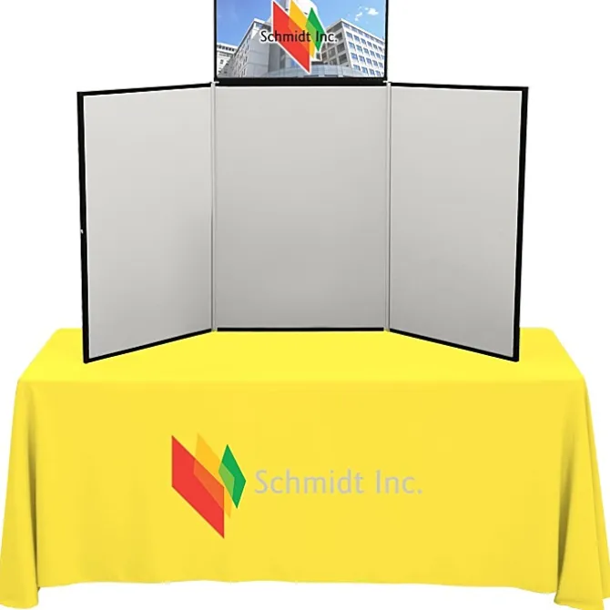 Fold N Go Tabletop Display Kit - 6'- Header