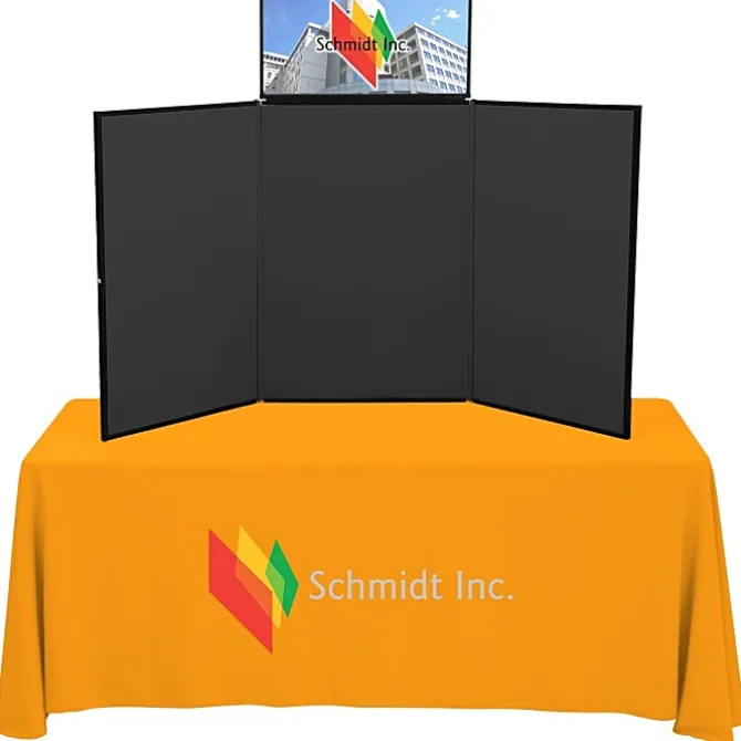 Fold N Go Tabletop Display Kit - 6'- Header