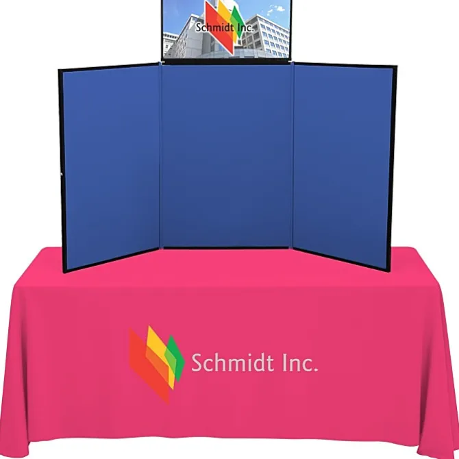 Fold N Go Tabletop Display Kit - 6'- Header