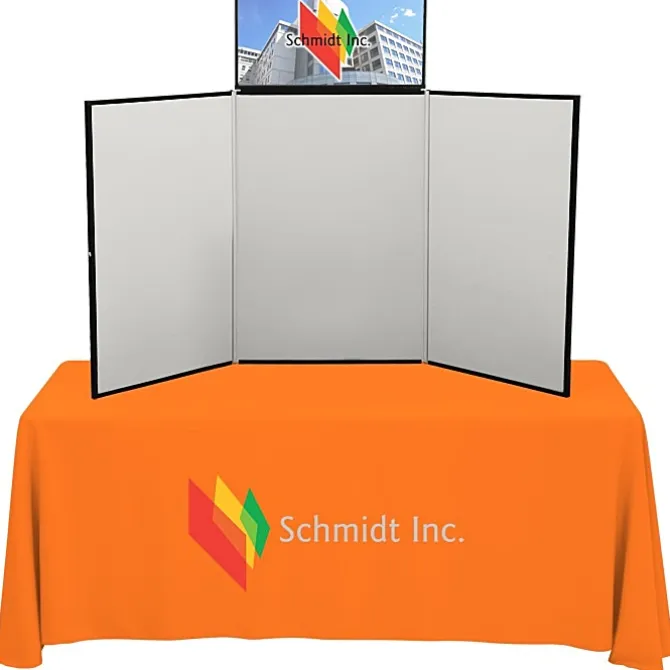Fold N Go Tabletop Display Kit - 6'- Header