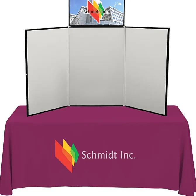 Fold N Go Tabletop Display Kit - 6'- Header