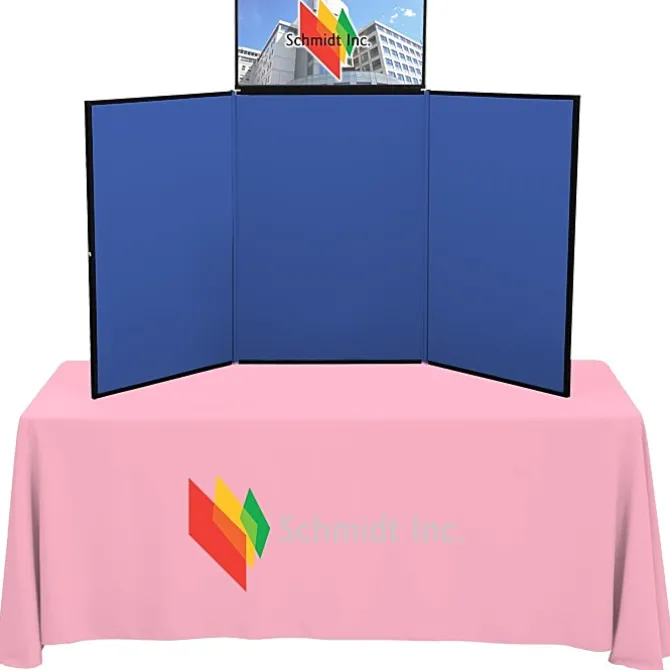 Fold N Go Tabletop Display Kit - 6'- Header
