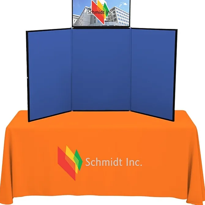Fold N Go Tabletop Display Kit - 6'- Header