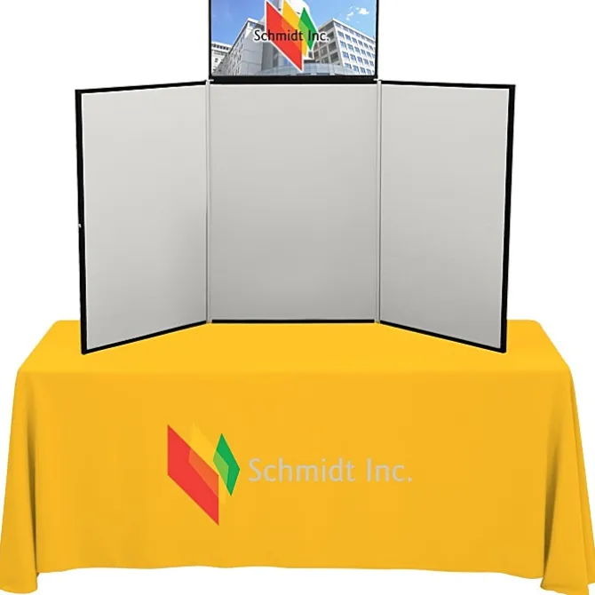 Fold N Go Tabletop Display Kit - 6'- Header
